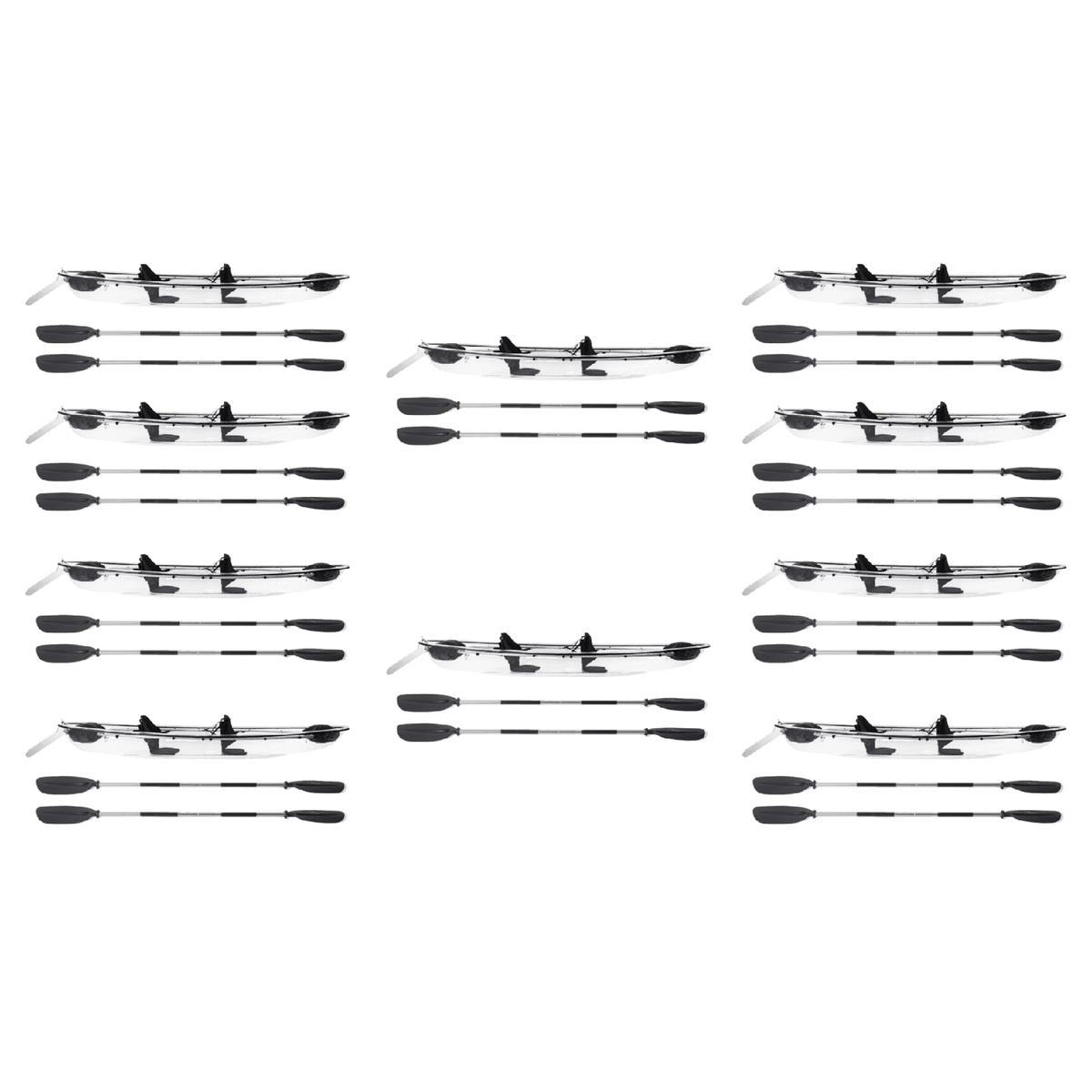 Crystal Kayak Set of 10 - CK-CRYSTALSUP-X10