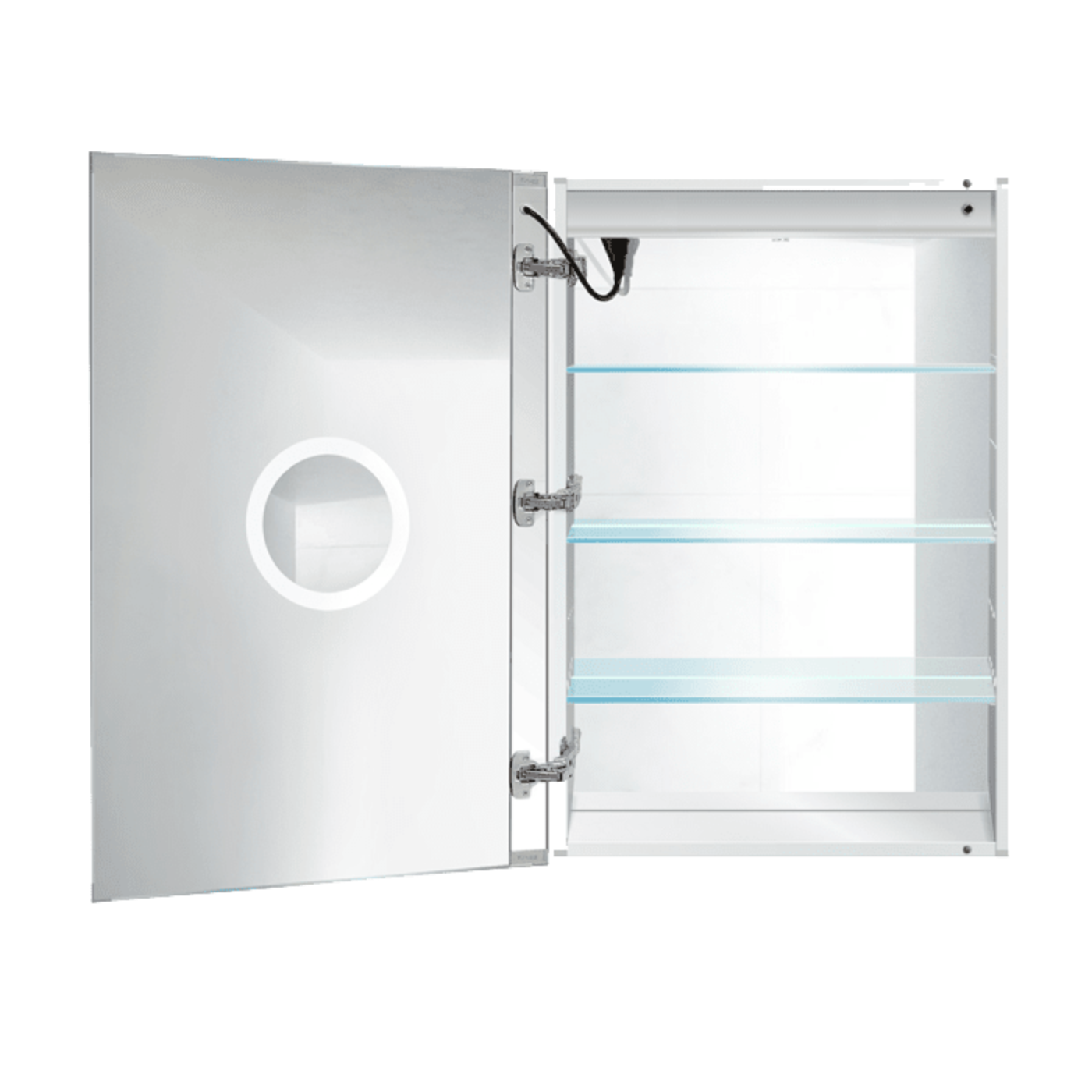 Krugg Svange 2436L  24" X 36" LED Medicine Cabinet with Dimmer & Defogger SVANGE2436L - Backyard Provider