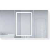 Krugg Svange 6036LRR 60" X 36" LED Medicine Cabinet with Dimmer & Defogger SVANGE6036LRR - Backyard Provider