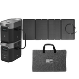 EcoFlow DELTA 2 + DELTA 2 Smart Extra Battery + 160W Solar Panel - DELTA2-DELTA2EB-EFSOLAR160W