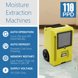 AlorAir Storm DP Smart WiFi Commercial Dehumidifier - Storm DP Dehumidifier