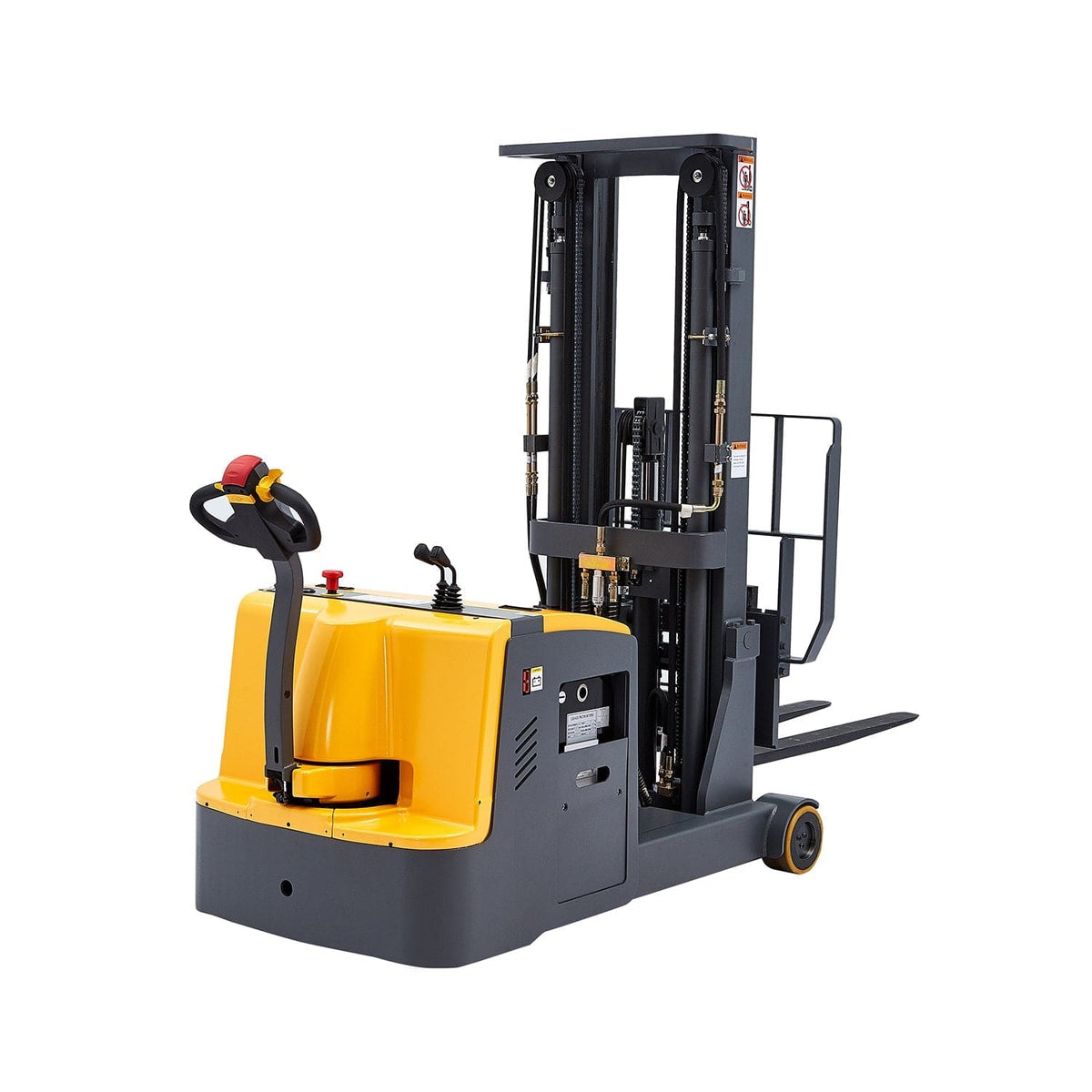 Apollolift Counterbalanced Electric Stacker  3300lbs 177" High - Backyard Provider