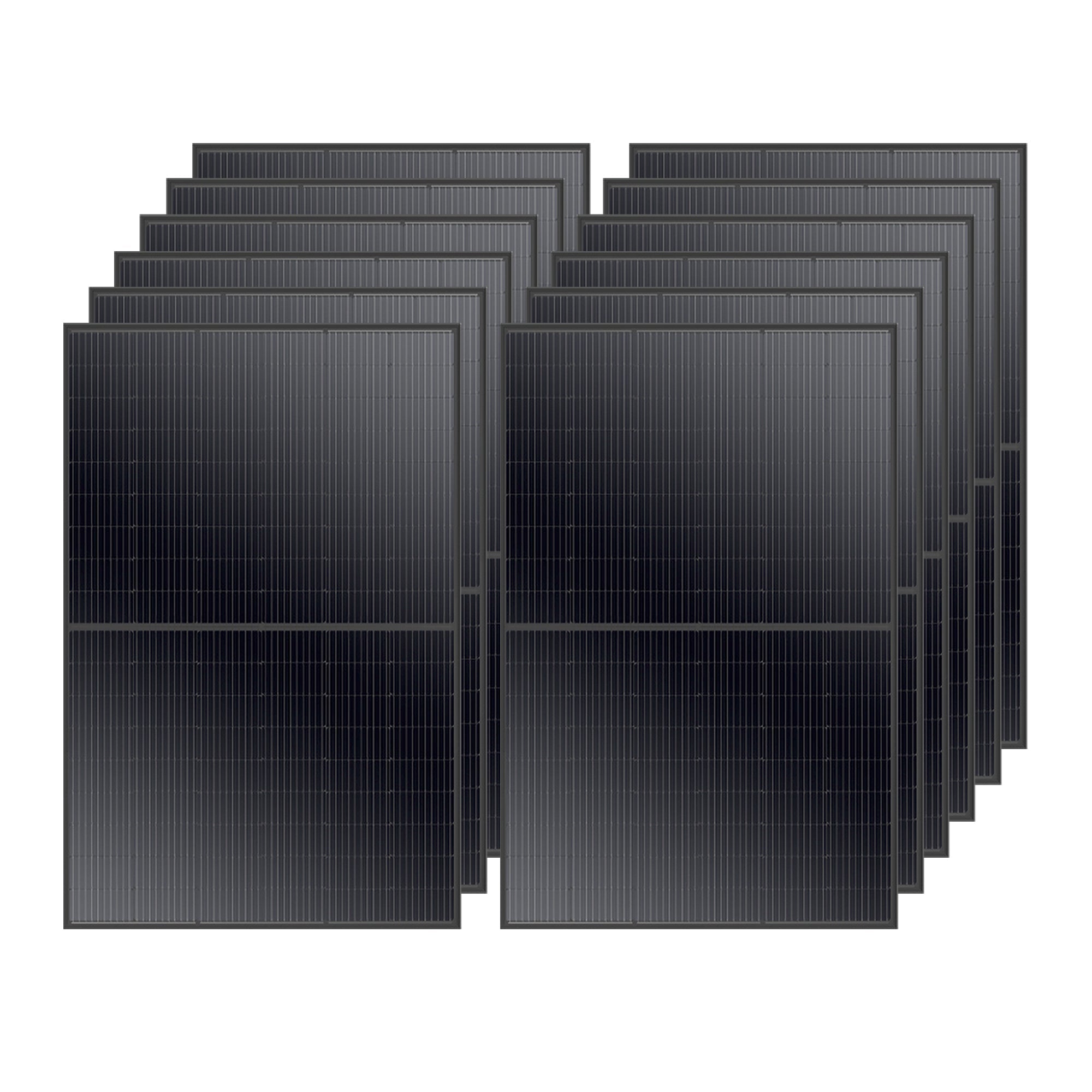 MEGA 410 Watt Monocrystalline Solar Panel | High Efficiency | Black Mono-facial Module | Grid-Tie | Off-Grid - Backyard Provider