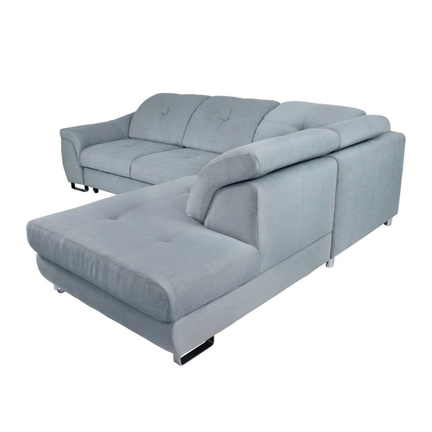 Sleeper Sectional Sofa NOBILIA  with Storage, Right - Backyard Provider