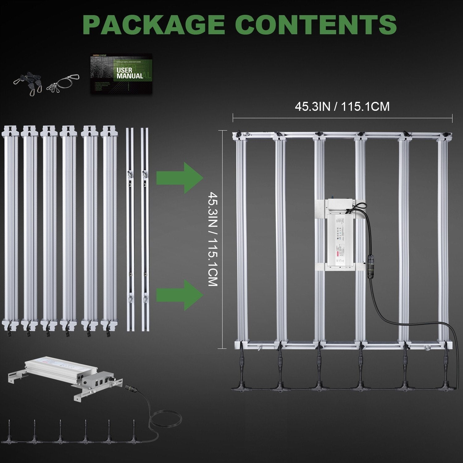 Mars Hydro Smart FC-E6500 Bridgelux 730W