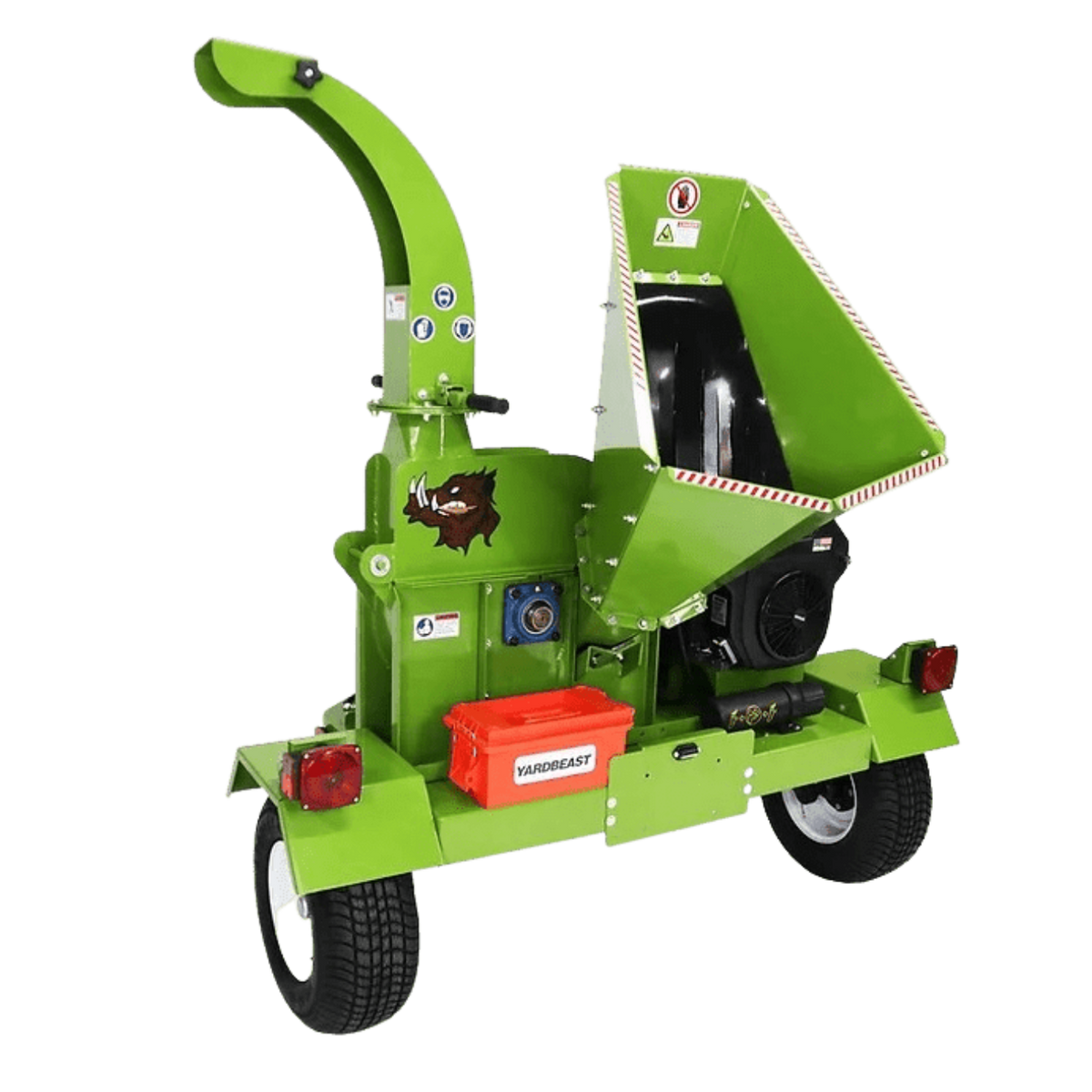 YARDBEAST 4521 678 cc 20HP CRX Engine 4.5" Electric Start V-twin OHV Wood Chipper Shredder New