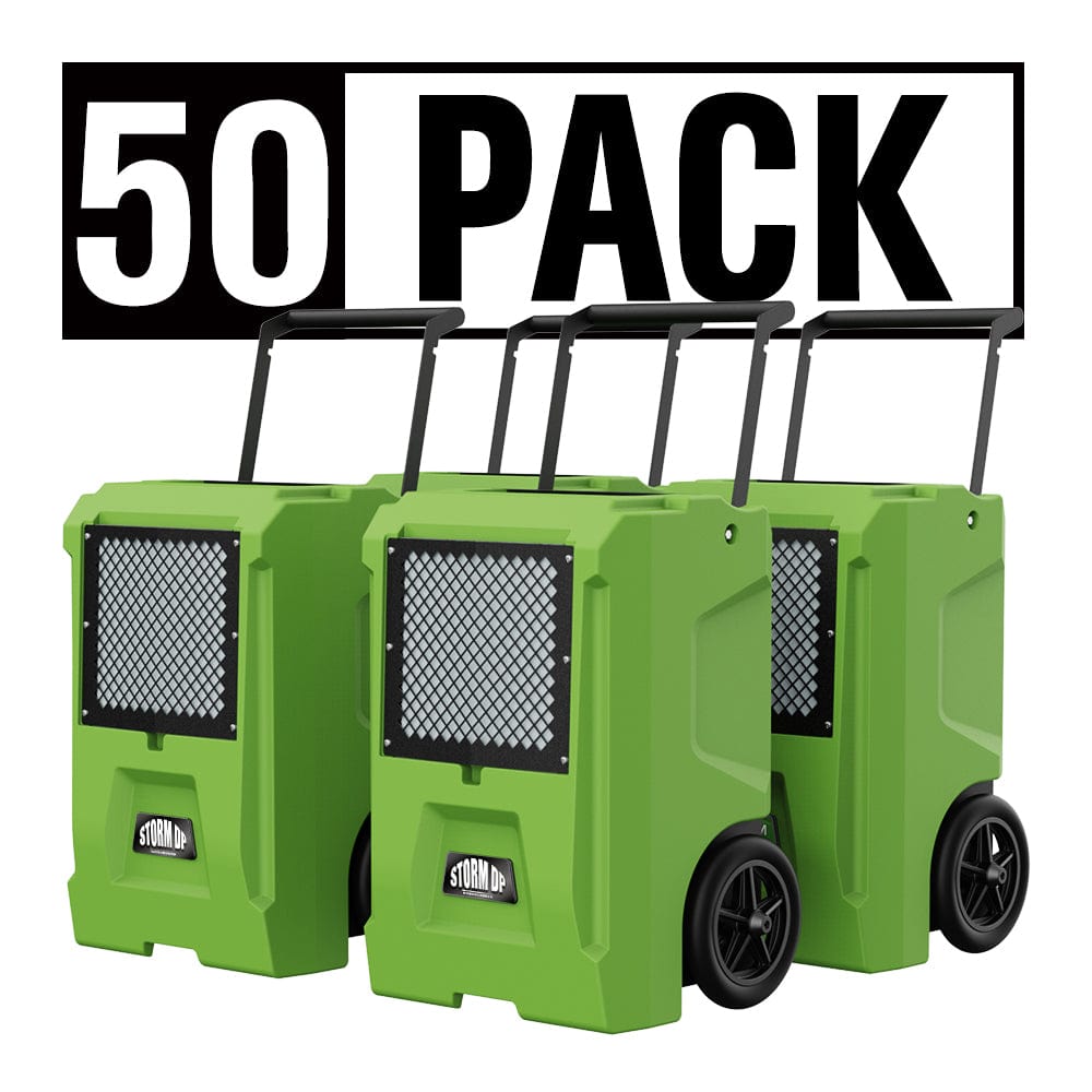 ALORAIR Storm DP 50 PPD Commercial Dehumidifier with Pump Pack of 50 - Storm DP in YELLOW