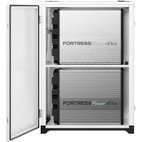 Fortress Power FlexTower Without Inverter - 4 eFlex Units, IP65 Outdoor Rated Inverter Enclosure with Built-in Active Cooling Fan; Durarack with 4 eFlex Units, Inverter Not Included