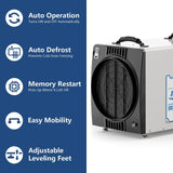 AlorAir Duct-able Version Basement/Crawl Space Dehumidifiers 90 PPD Commercial Industrial Dehumidifier - Duct-able Version HDi90