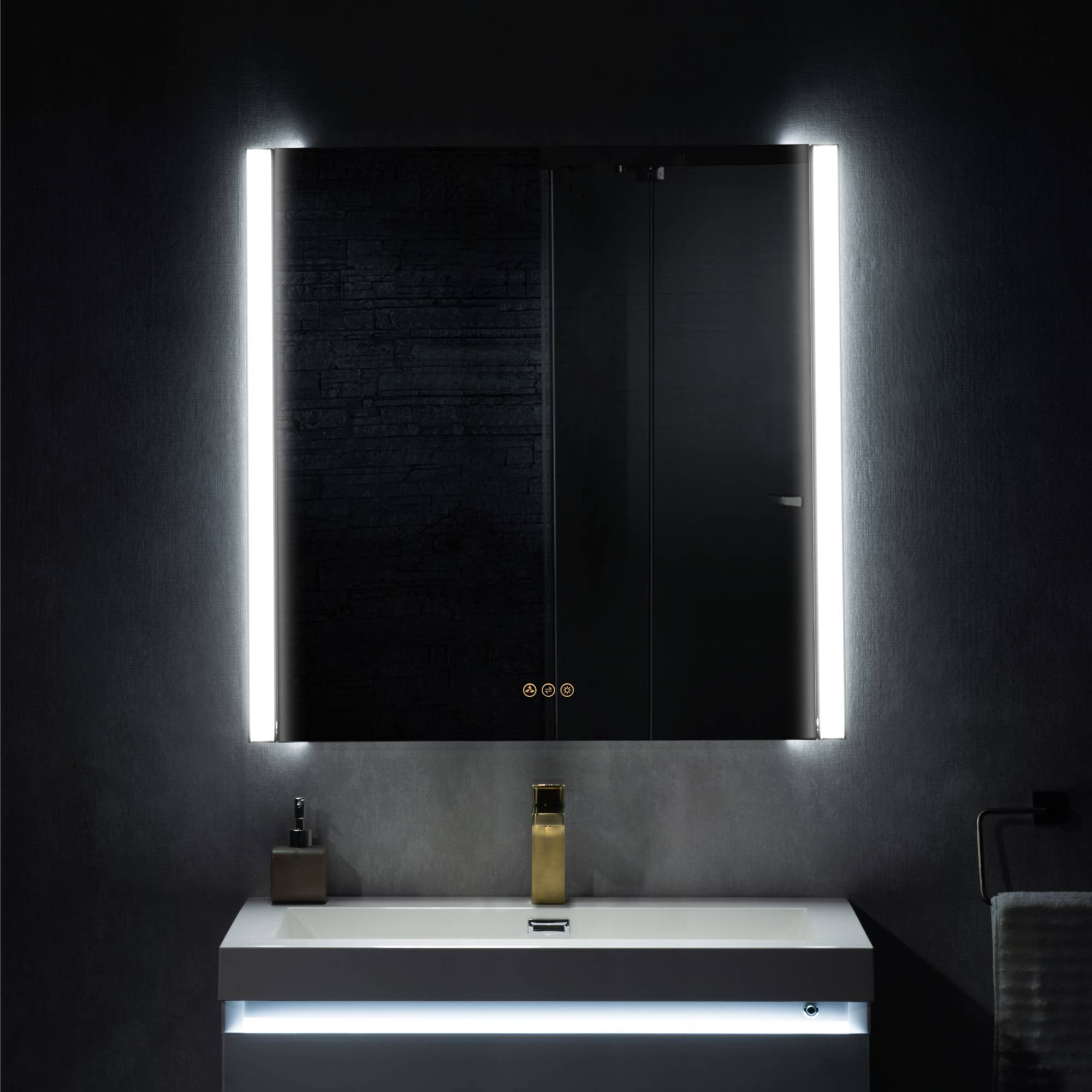 Blossom Binary 36″ LED Mirror - LED M5 3632 CH - Backyard Provider