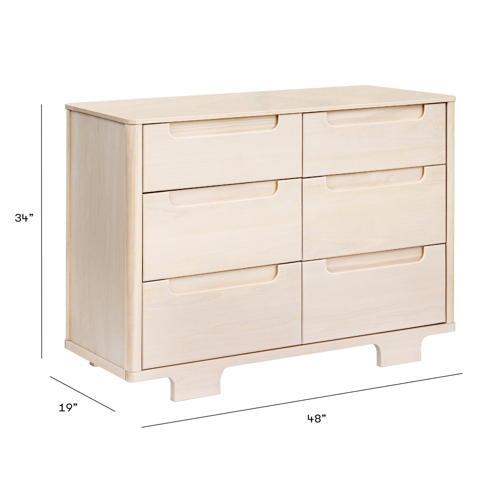Babyletto Yuzu 6-Drawer Dresser - Backyard Provider