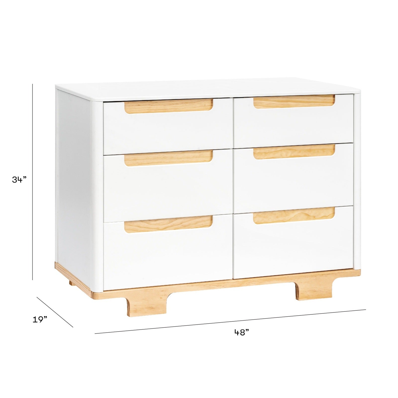 Babyletto Yuzu 6-Drawer Dresser - Backyard Provider