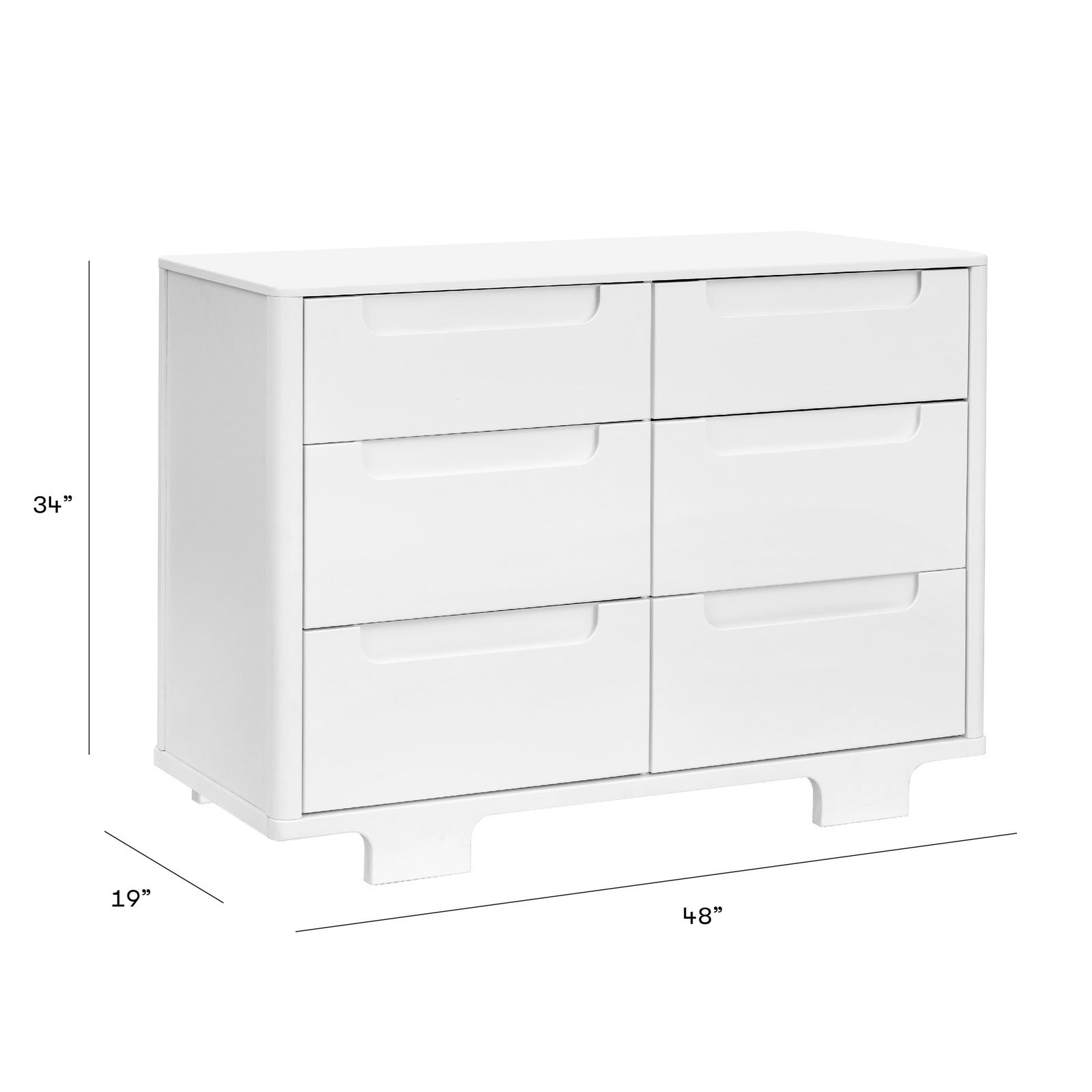 Babyletto Yuzu 6-Drawer Dresser - Backyard Provider