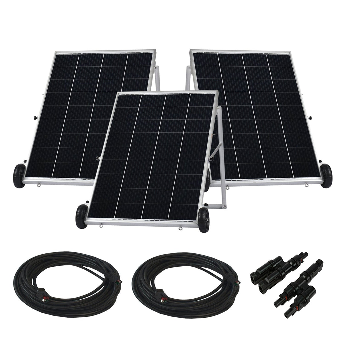 Nature's Generator Power Panel - 3 Panel System - Backyard Provider