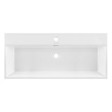 Swiss Madison Claire 40" Console Sink White Basin Chrome Legs - SM-CS714 - Backyard Provider