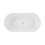 Swiss Madison Claire 60" Freestanding Bathtub - SM-FB590 - Backyard Provider