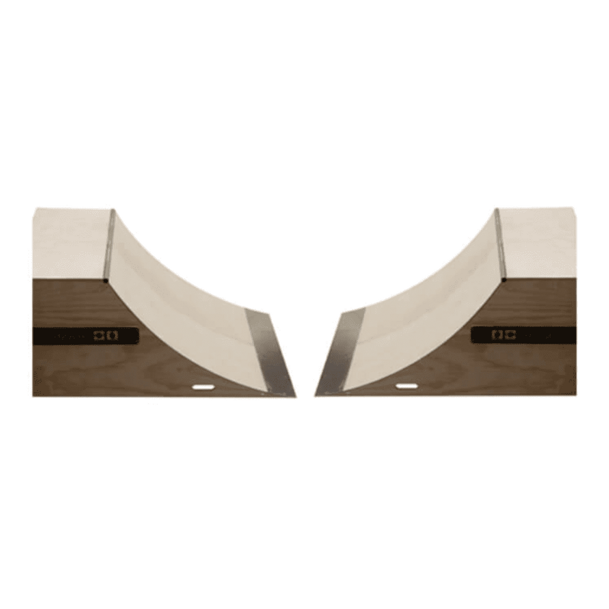 OC Ramp Quarter Pipes Ramps – Two 3 Foot - Backyard Provider