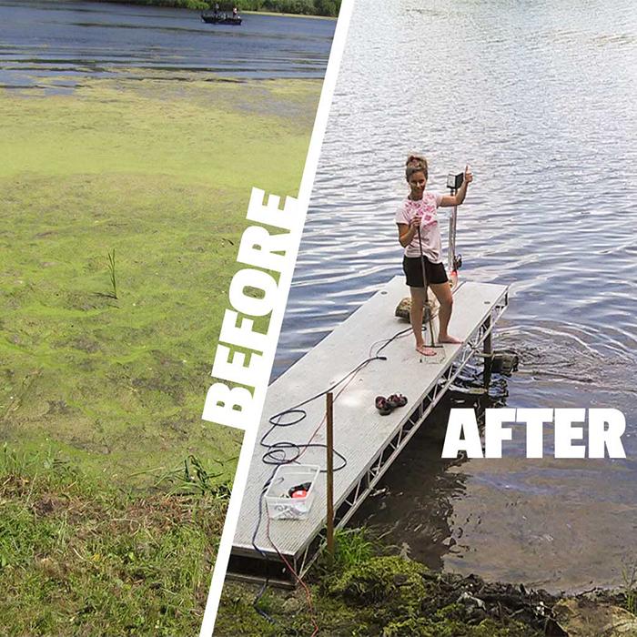 Scott Aerator Dock Mount Aquasweep Muck Blaster