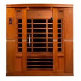 Dynamic Bergamo 4-person Low EMF Under 8MG FAR Infrared Sauna