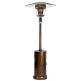 RADtec Real Flame 96-Inch Tall Antique Bronze Propane Patio Heater RF2-MT-ANT-BRZ