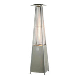 RADtec Tower Flame 89-Inch Tall Stainless Steel Propane Patio Heater TF2-MT-STN-STL